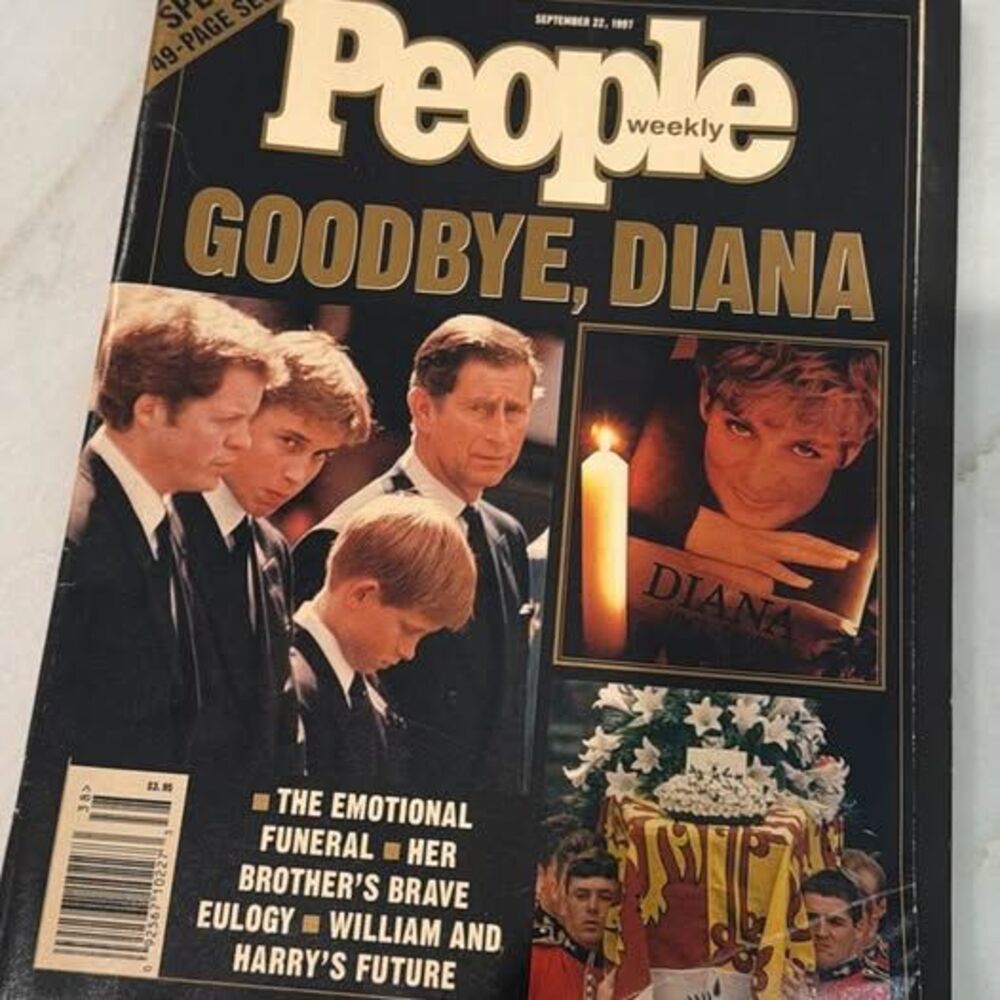 Vintage People Weekly Magazine September 22, 1997 Goodbye, Diana Issue